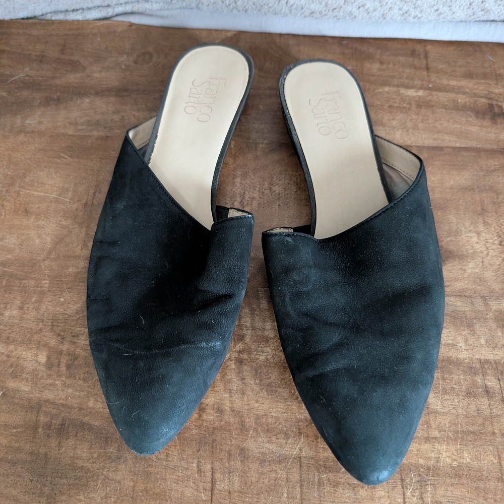 Franco Sarto Black Women's Loafers